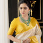 NOZ2TOZ Women Banarasi Silk Woven Saree With Blouse Piece - white | Swadesiicart