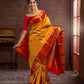 NOZ2TOZ Women Banarasi Silk Woven Saree With Blouse Piece - Mustard | Swadesiicart