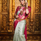 NOZ2TOZ Women Banarasi Silk Woven Saree With Blouse Piece - Pink | Swadesiicart