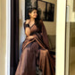 NOZ2TOZ Women Banarasi Silk Woven Saree With Blouse Piece - Black | Swadesiicart