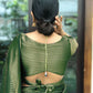 NOZ2TOZ Women Banarasi Silk Woven Saree With Blouse Piece - Green | Swadesiicart