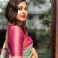 NOZ2TOZ Women Banarasi Silk Woven Saree With Blouse Piece - Sea Green | Swadesiicart