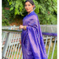 NOZ2TOZ Women Banarasi Silk Woven Saree With Blouse Piece - Blue | Swadesiicart