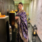NOZ2TOZ Women Banarasi Silk Woven Saree With Blouse Piece - Blue | Swadesiicart