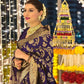NOZ2TOZ Women Banarasi Silk Woven Saree With Blouse Piece - Blue | Swadesiicart