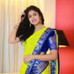 NOZ2TOZ Women Banarasi Silk Woven Saree With Blouse Piece - Perrot | Swadesiicart