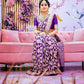NOZ2TOZ Women Banarasi Silk Woven Saree With Blouse Piece - Blue | Swadesiicart