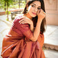 NOZ2TOZ Women Banarasi Silk Woven Saree With Blouse Piece - Maroon | Swadesiicart