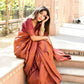 NOZ2TOZ Women Banarasi Silk Woven Saree With Blouse Piece - Maroon | Swadesiicart