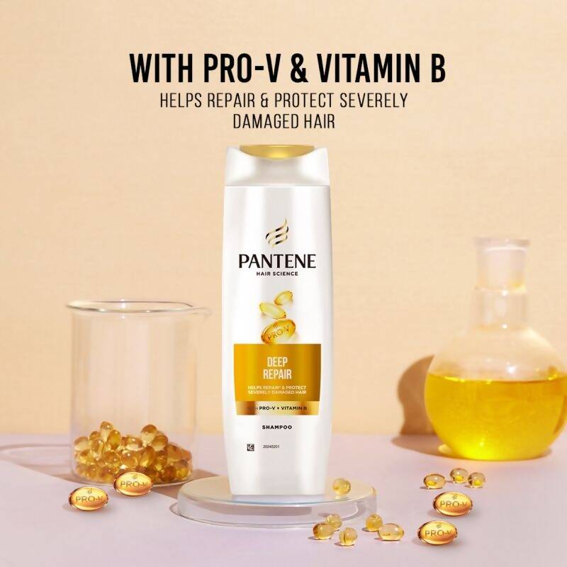 Pantene Hair Science Deep Repair Shampoo - Swadesiicart