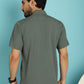 Indian Needle Men's Striped Casual Shirt - Grey | Swadesiicart