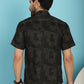 Indian Needle Men's Printed Casual Shirt - Black | Swadesiicart