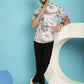 Indian Needle Men's Floral Printed Casual Shirt - Cream | Swadesiicart