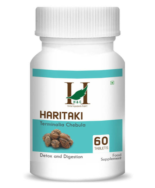 H&C Herbal Haritaki Tablets - Just Jaivik