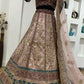 Jyoti Fashion Women's Cream Mulberry Silk Sequins with Dori & Thread Embroidered Designer Lehenga Choli Set | Swadesiicart