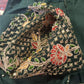 Kia Fashions Bottle Green Georgette Multi Color Emb & Sqn Readymade Blouse - Swadesiicart