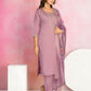 Ethnic Festive Wear Chanderi Onion Stitched Suit With Dupatta - Tanisha | Swadesiicart