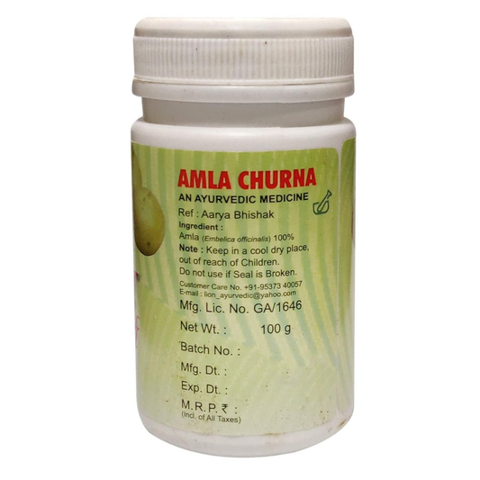 Lion Ayurveda Amla Churna | Swadesiicart
