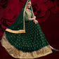 Myra Green Heavy Embroidered Pant Style Anarkali Suit | Swadesiicart