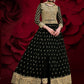 Myra Black Heavy Embroidered Pant Style Anarkali Suit | Swadesiicart