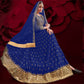 Myra Royal Blue Heavy Embroidered Pant Style Anarkali Suit | Swadesiicart