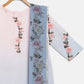 Ahalyaa Pink Crepe Floral Print Kids Kurta Sharara Set With Dupatta For Girls | Swadesiicart