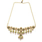Peryl Women's Handcrafted Kundan Pastel Beaded Necklace With Earrings - Swadesiicart