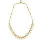 Peryl Women's Elegant Tear Drop Shaped Necklace With Earrings - Swadesiicart