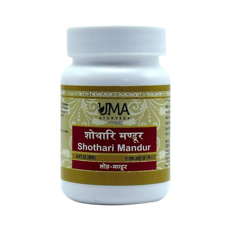 Uma Ayurveda Shothari Mandur Tablets - Uma Ayurveda
