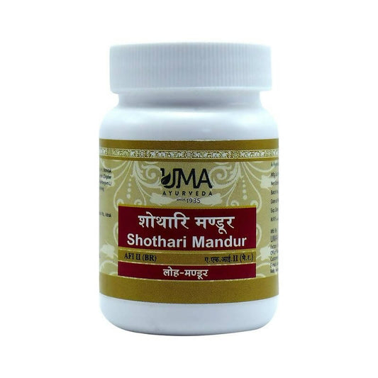 Uma Ayurveda Shothari Mandur Tablets - Uma Ayurveda