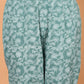 Janasya Women's Turquoise Cotton Striped Kurta With Pant And Dupatta | Swadesiicart