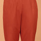 Janasya Women's Orange Cotton Striped Kurta With Pant And Dupatta | Swadesiicart