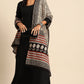 Janasya Women's Black Rayon Solid Kurta With Dupatta | Swadesiicart