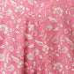 Janasya Women's Pink Cotton Floral Print Kurta With Pant And Dupatta | Swadesiicart