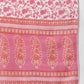 Janasya Women's Pink Cotton Floral Print Kurta With Pant And Dupatta | Swadesiicart