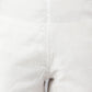 Janasya Women's White Poly Silk Solid Kurta With Pant And Dupatta | Swadesiicart