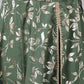 Janasya Women's Olive Green Crepe Solid Lehenga Choli With Pant - Swadesiicart