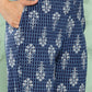 Janasya Women's Blue Cotton Floral Printed Peplum Casual Top Set | Swadesiicart