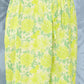 Janasya Women's Lemon Green Crepe Digital Printed Straight Casual Kurta Set | Swadesiicart