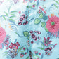 Janasya Women's Aqua Blue Satin Digital Floral Printed Straight Party kurta Set - Swadesiicart