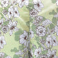 Janasya Women's Sage Green Satin Digital Floral Printed Flared Party Top Set | Swadesiicart