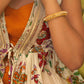 Janasya Orange Cotton Solid Set | Swadesiicart