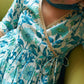 Janasya White Cotton Floral Printed Set | Swadesiicart