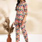 Janasya Multicolor Cotton Ikat Printed Set | Swadesiicart