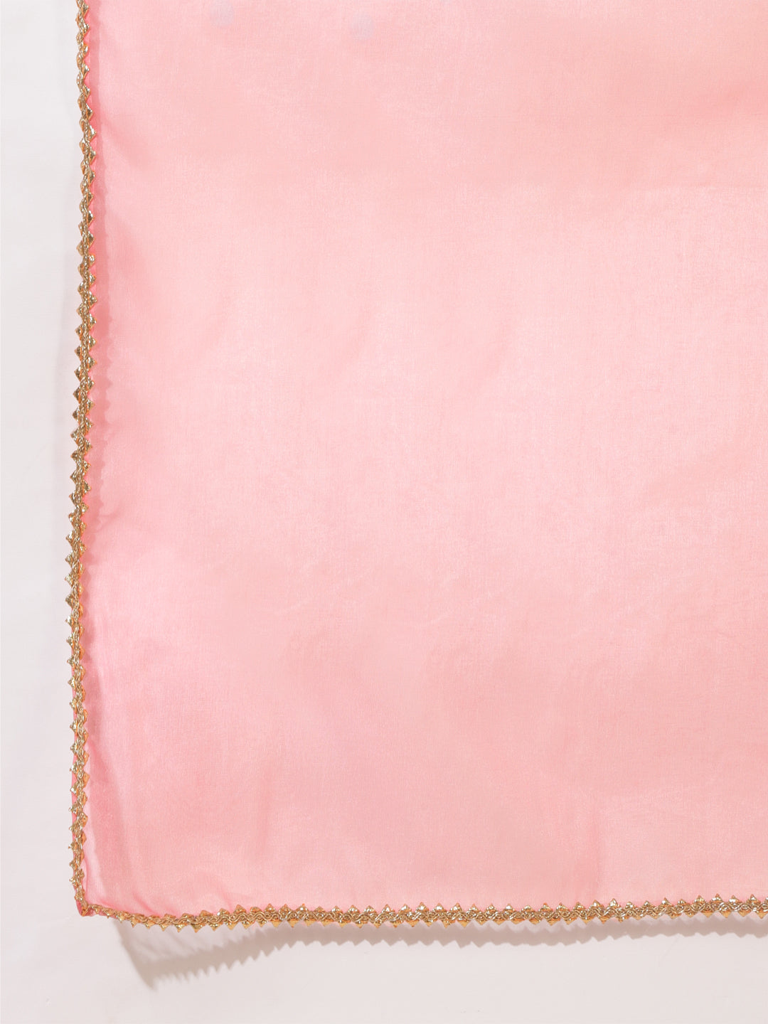 Janasya Pink Crepe Silk Yoke Embroidery Set | Swadesiicart