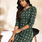 Janasya Green Cotton Printed Sets | Swadesiicart