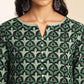 Janasya Green Cotton Printed Sets | Swadesiicart