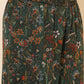 Janasya Green Chiffon Lurex Floral Printed Co-ords - Swadesiicart
