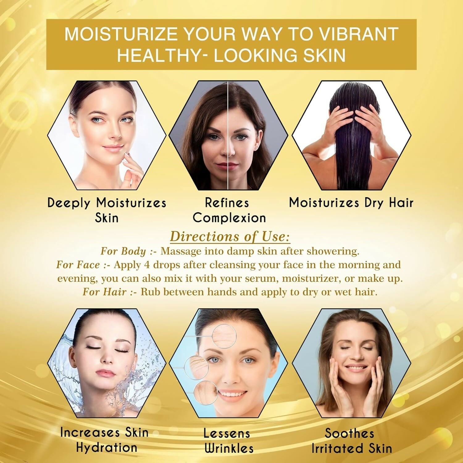 Beauty Secrets Certified Organic Squalane Oil For Face | Swadesiicart