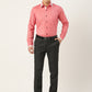 Jainish Men's Cotton Solid Formal Shirts ( SF 796Red ) | Swadesiicart